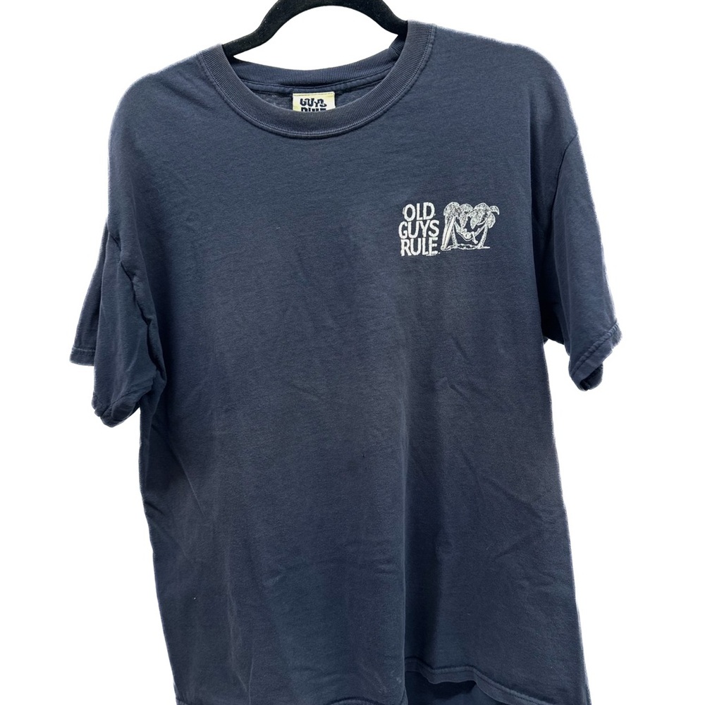 Blue Short Sleeve Crew Neck Tee
